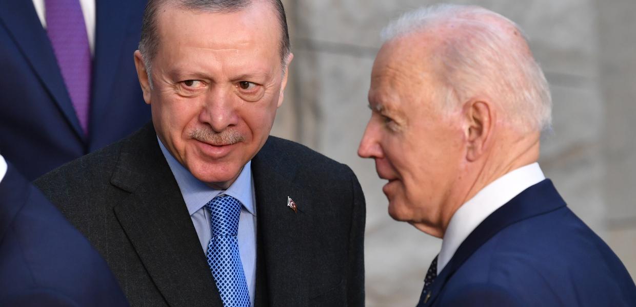 Ο Ερντογάν και ο Μπάιντεν