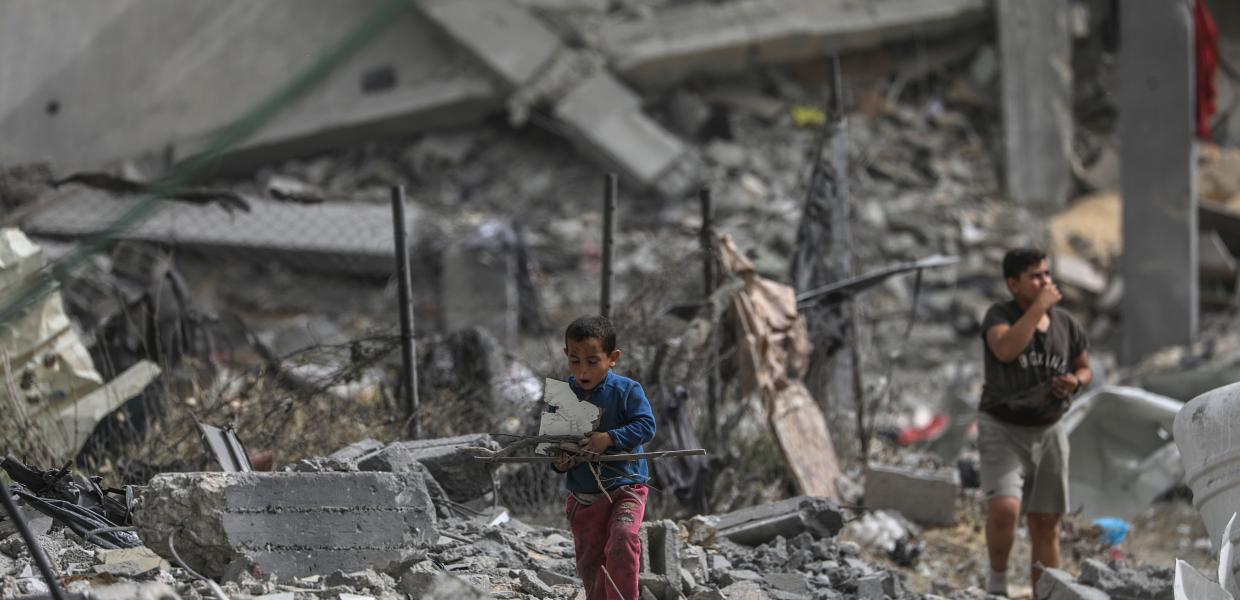 MIDEAST ISRAEL PALESTINIANS GAZA CONFLICT Al Nusairat