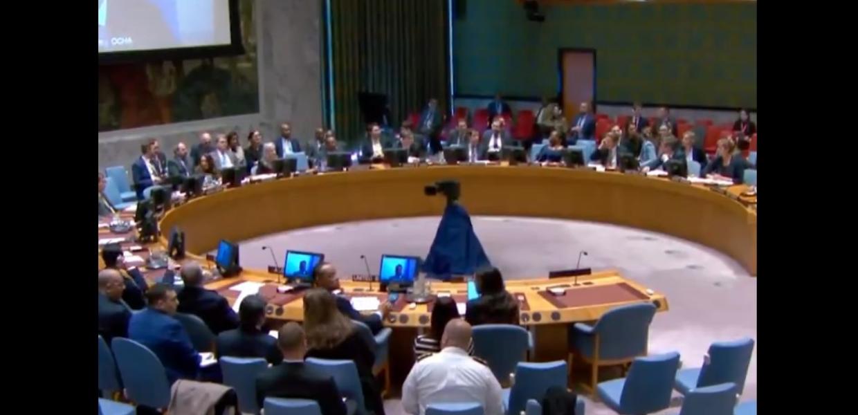 Συνεδρίαση του Συμβουλίου ασφαλείας του ΟΗΕ