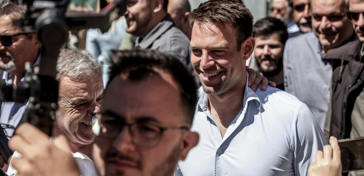 Ο Στέφανος Κασσελάκης στο Ηράκλειο