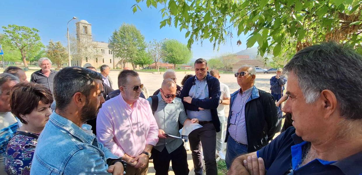 Ο Βασίλης Κόκκαλης στο Βλοχό Καρδίτσας 