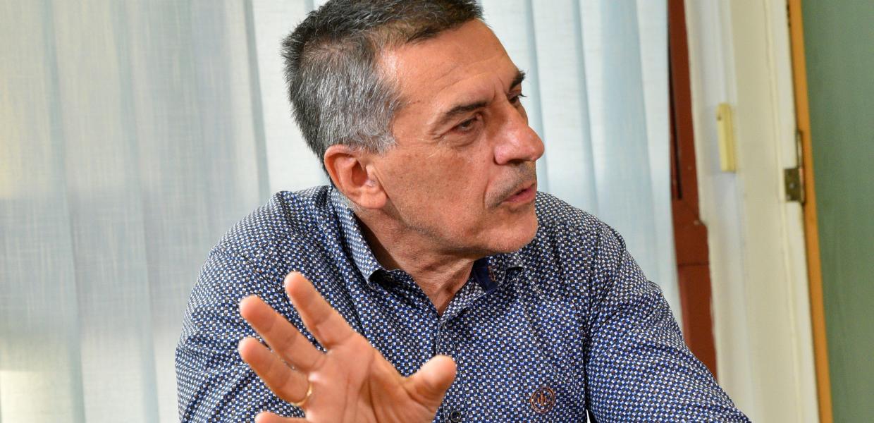 Ο Δημήτρης Κουρέτας