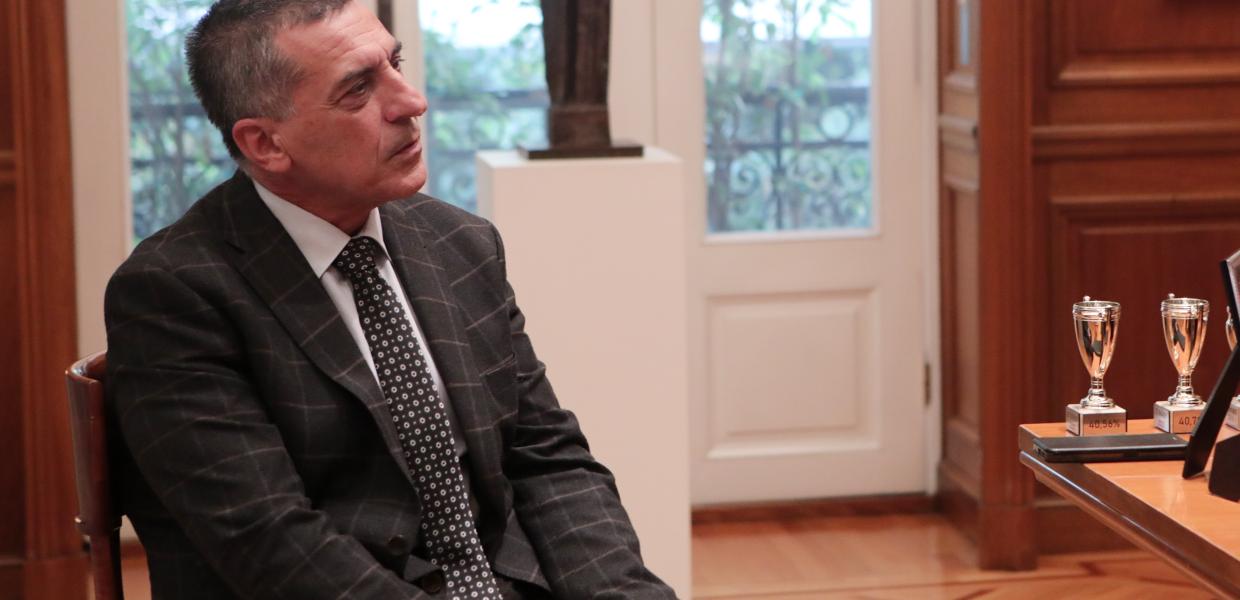 Ο Δημήτρης Κουρέτας