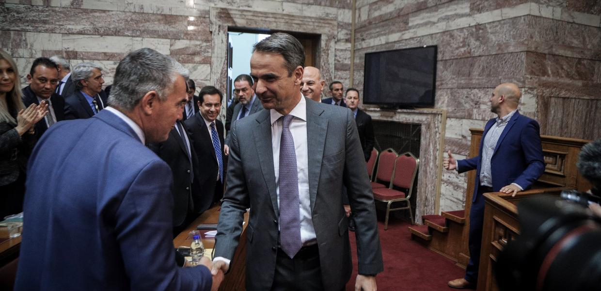 Δημήτρης Κυριαζίδης και Κυριάκος Μητσοτάκης