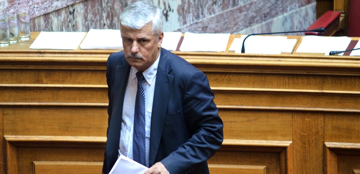 Ο Μιχάλης Ταμήλος στη Βουλή