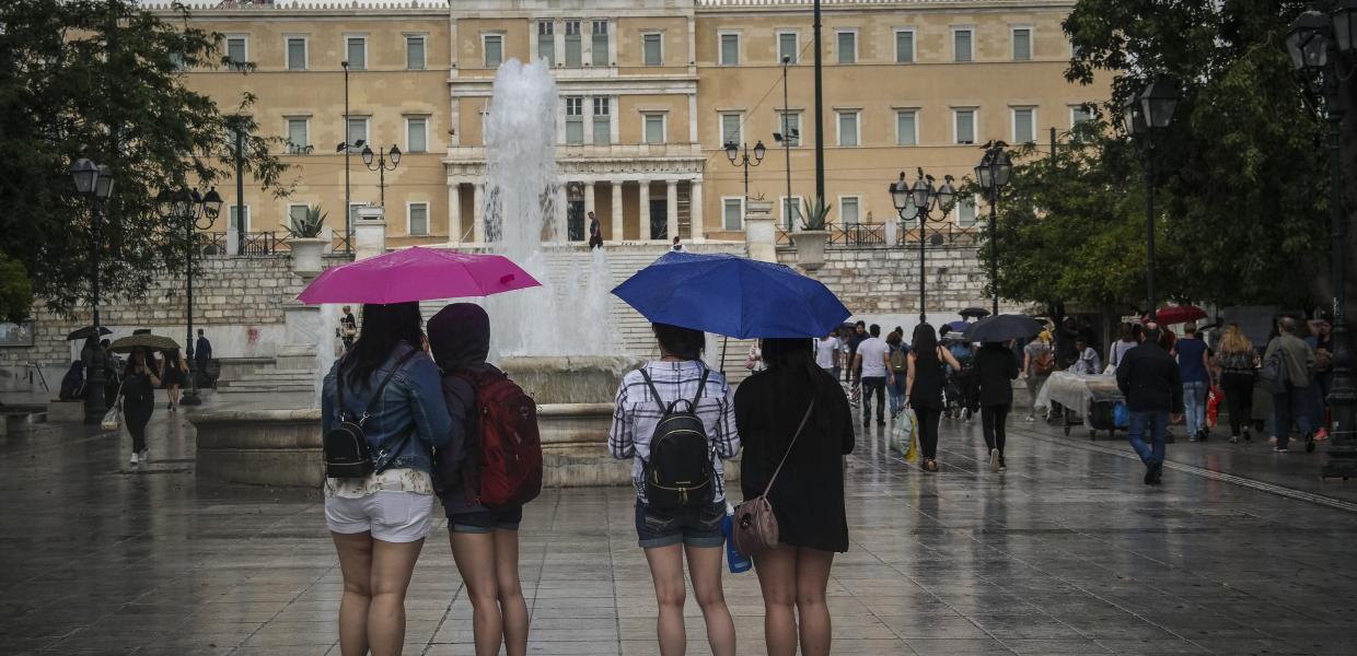 Βροχή άνοιξη καιρός