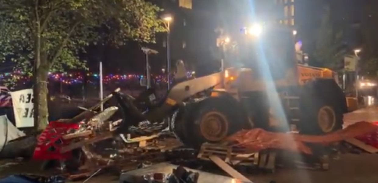 ΔΙΑΜΑΡΤΥΡΙΑ ΦΟΙΤΗΤΩΝ ΑΜΣΤΕΡΝΤΑΜ ΓΙΑ ΓΑΖΑ