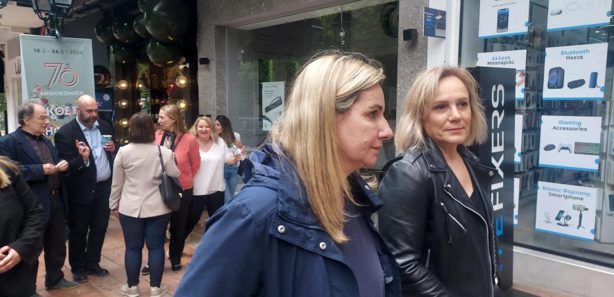 Σοφία Μπεκατώρου και Νίκη Μπακογιάννη