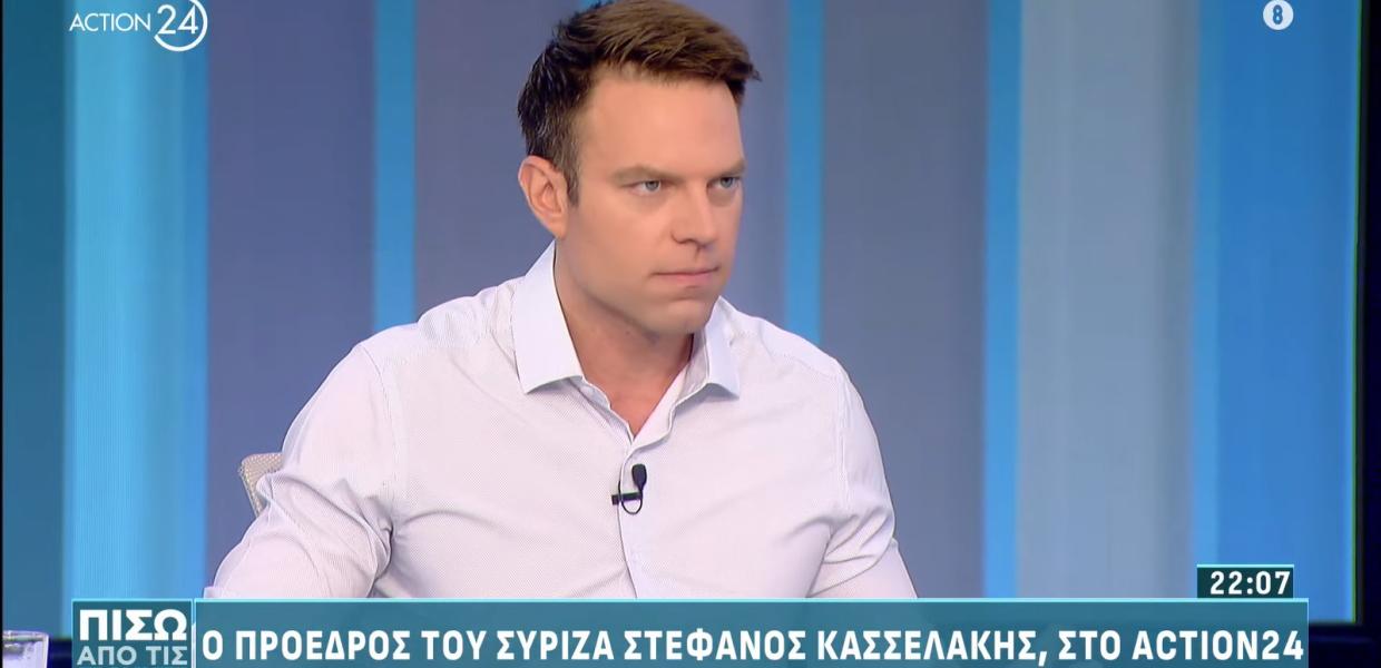 Ο Στέφανος Κασσελάκης παραχωρεί συνέντευξη