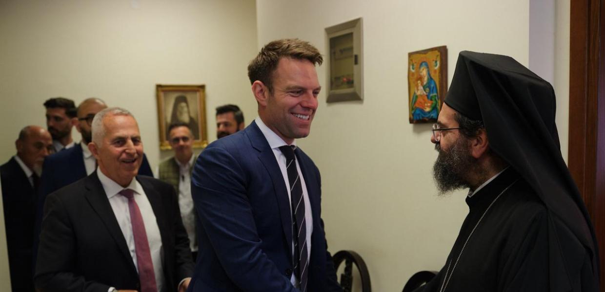 Συναντήσεις του Στέφανου Κασσελάκη με τον Μητροπολίτη Μαρωνείας και Κομοτηνής και τον Σοφολογιότατο Τοποτηρητή Μουφτή Κομοτηνής