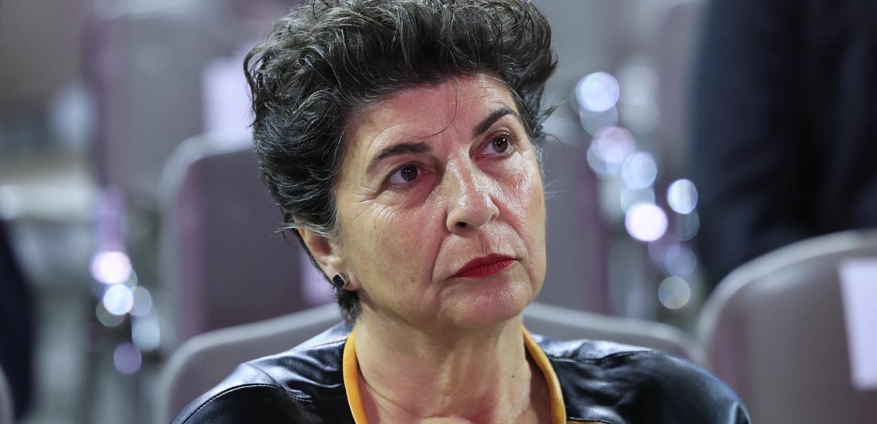 Η Κυριακή Μάλαμα, βουλεύτρια και τομεάρχης Πολιτισμού του ΣΥΡΙΖΑ-ΠΣ