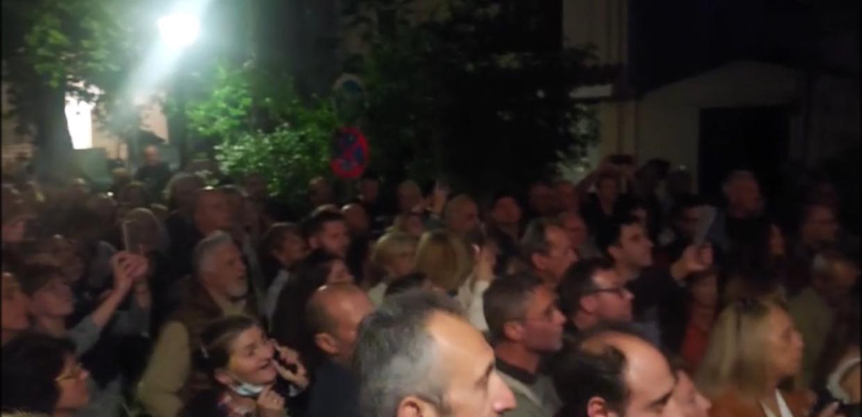 Ο Στέφανος Κασσελάκης στην Πρέβεζα