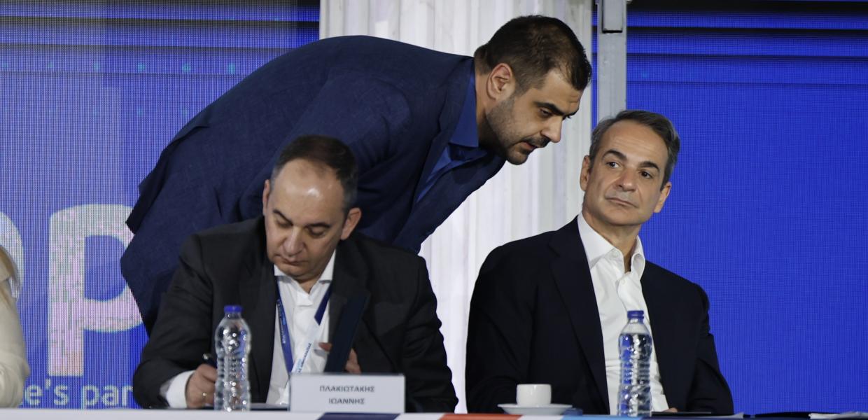 Παύλος Μαρινάκης και Κυριάκος Μητσοτάκης