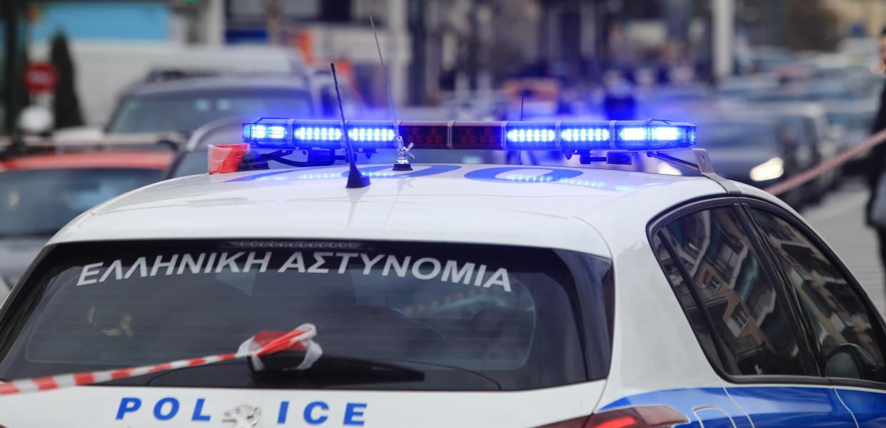 Περιπολικό στον δρόμο