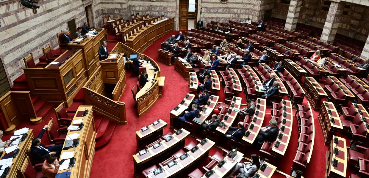 Η αίθουσα της Βουλής