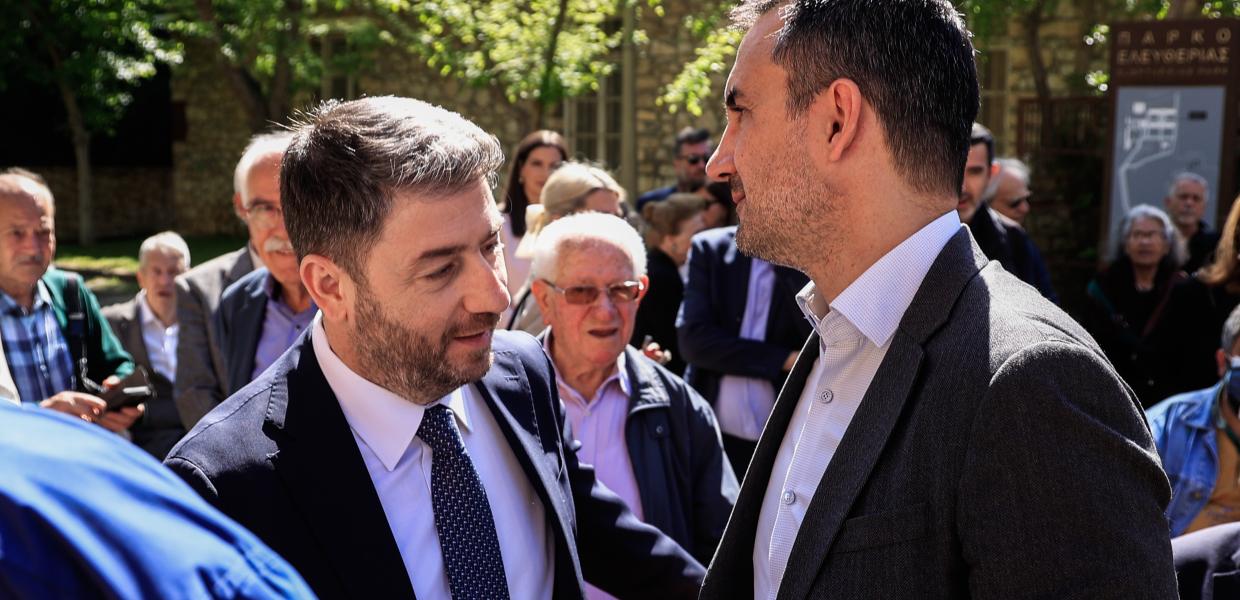 Νίκος Ανδρουλάκης και Αλέξης Χαρίτσης