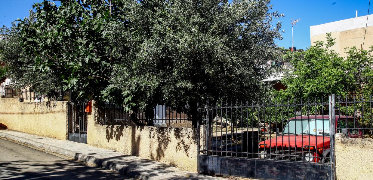 Το σπίτι όπου βρέθηκε η σορός του ηλικιωμένου