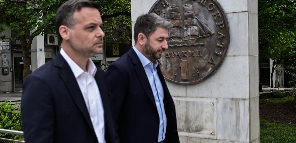 Χάρης Δούκας και Νίκος Ανδρουλάκης
