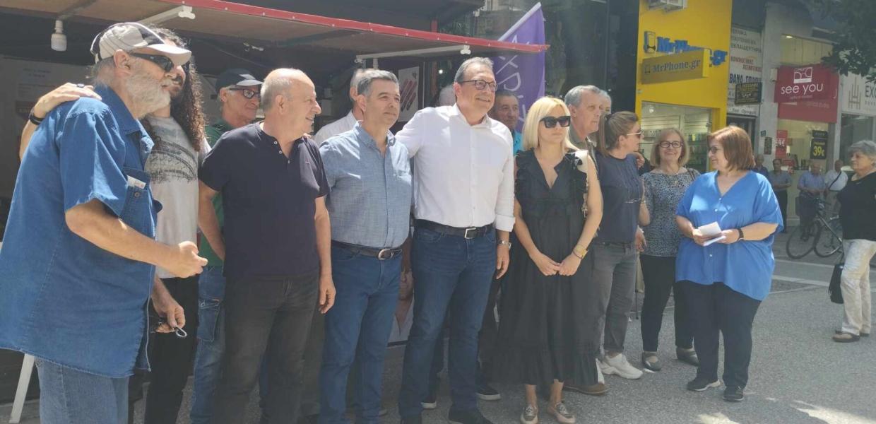 Ο Σωκράτης Φάμελλος στα Τρίκαλα