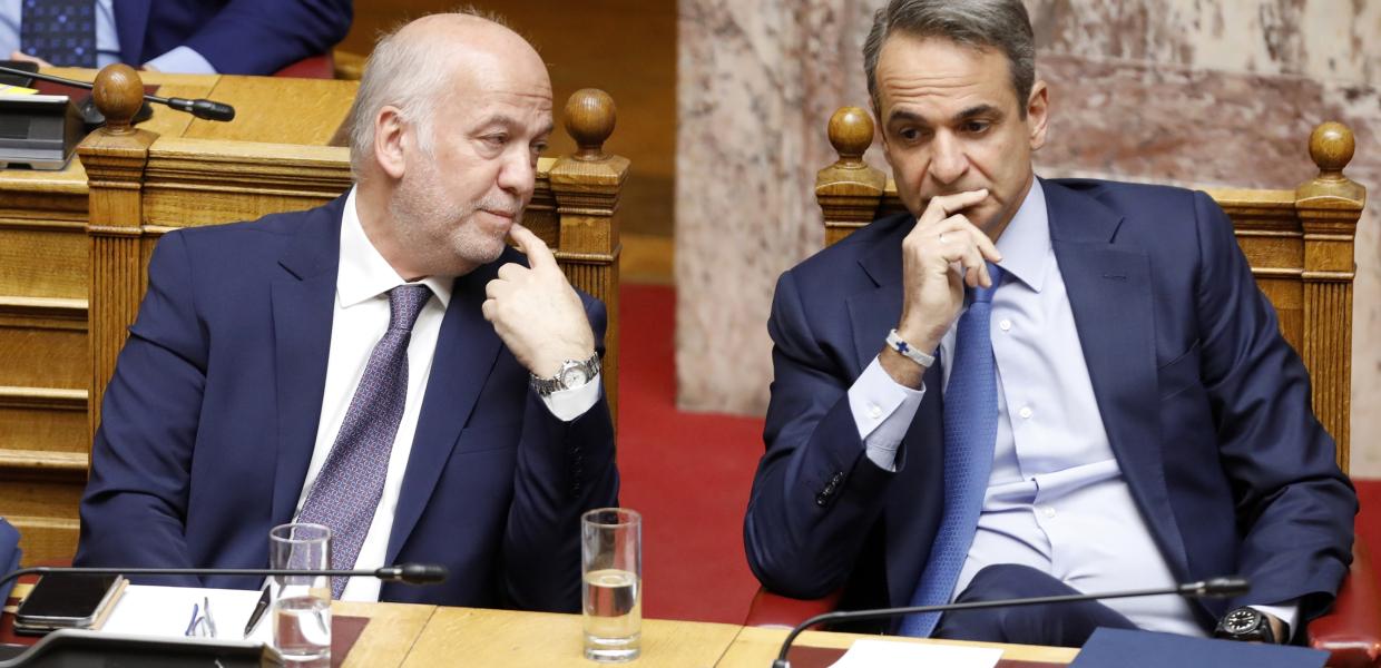 Γιώργος Φλωρίδης και Κυριάκος Μητσοτάκης