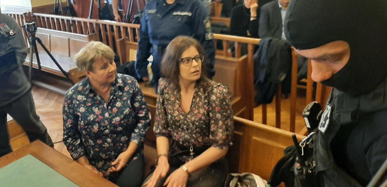 Η Ιλάρια Σάλις σε δικαστήριο στην Ουγγαρία