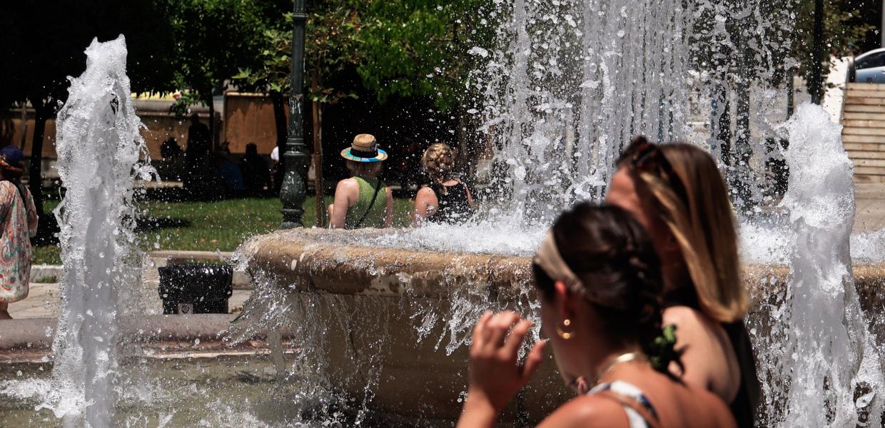 καιρός ζέστη καύσωνας καλοκαίρι