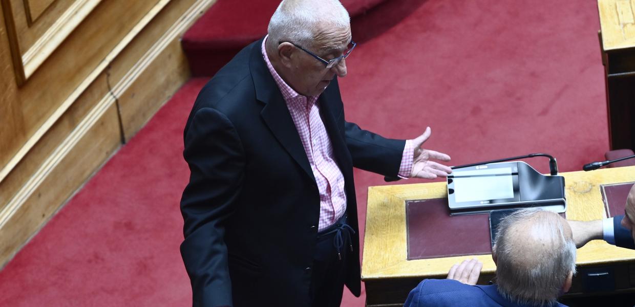 Ο Νικήτας Κακλαμάνης στη Βουλή