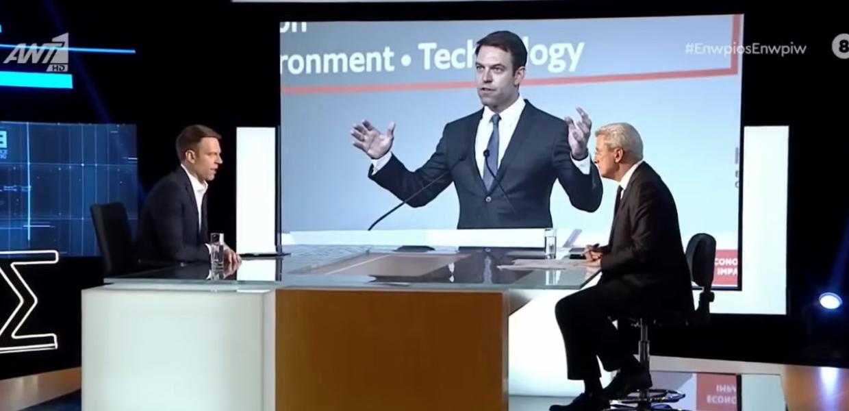 Στέφανος Κασσελάκης και Νίκος Χατζηνικολάου