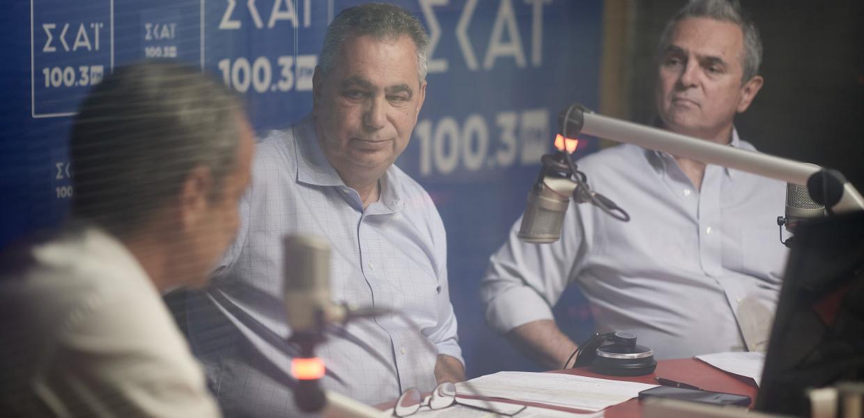 Ο Κυριάκος Μητσοτάκης σε συνέντευξη στον ΣΚΑΪ