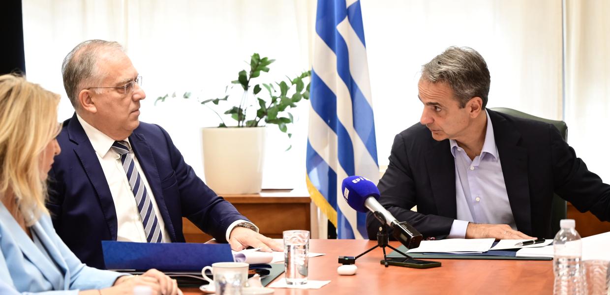 Κυριάκος Μητσοτάκης Τάκης Θεοδωρικάκος
