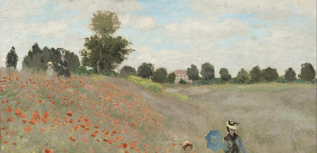 Claude Monet/ Παπαρούνες στο Argenteuil 