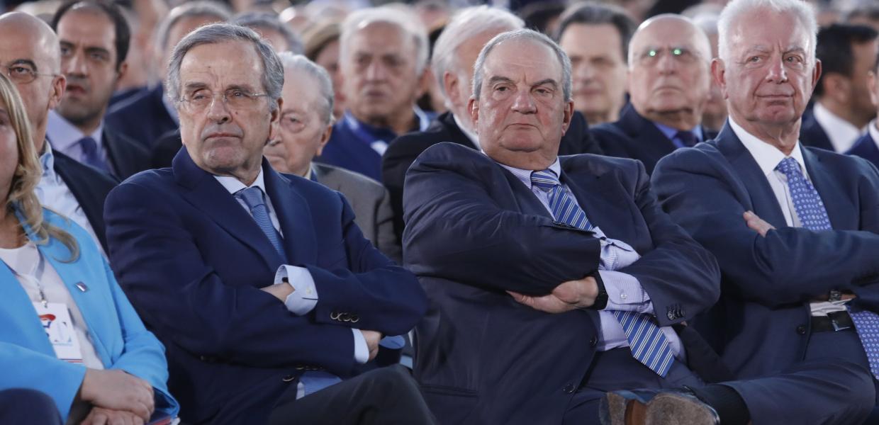Αντώνης Σαμαράς και Κώστας Καραμανλής