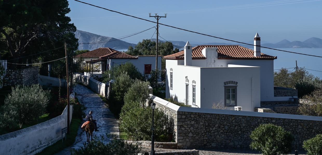 Σπίτια σε νησί