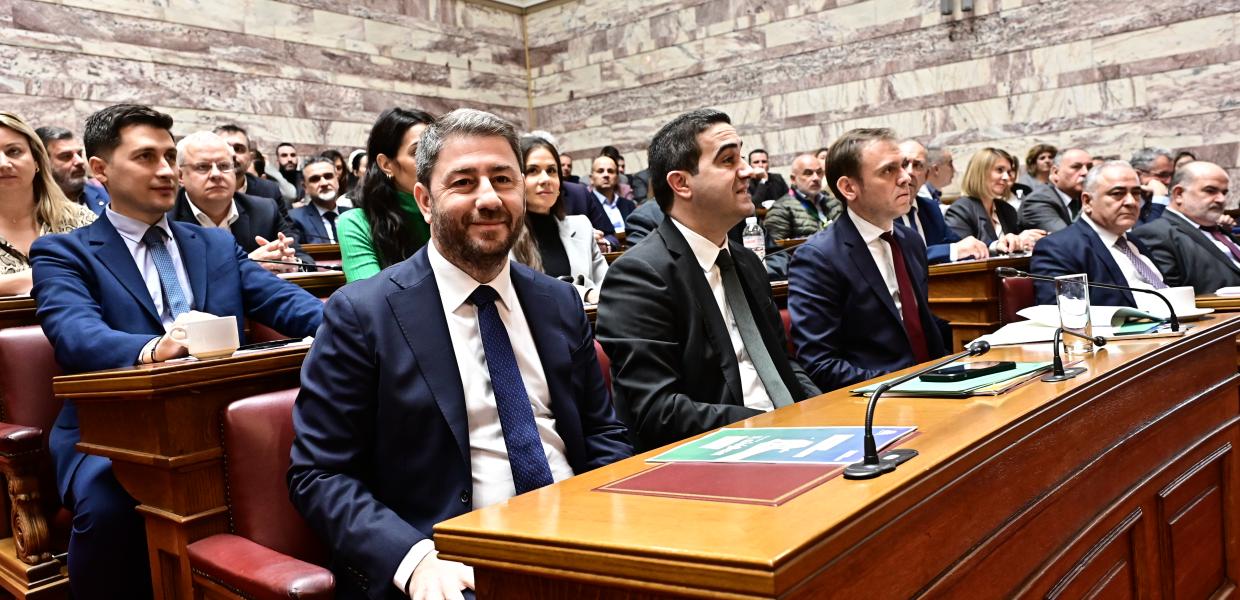 Ο Νίκος Ανδρουλάκης στην Κοινοβουλευτική Ομάδα