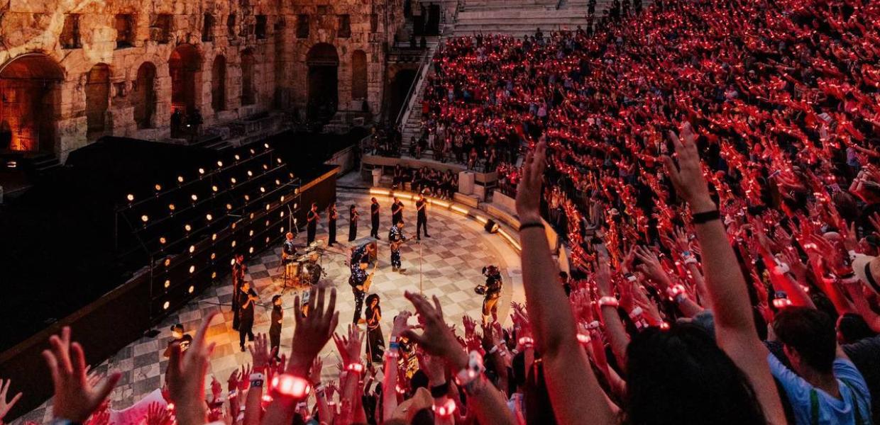 Coldplay Odeon of Herodes
