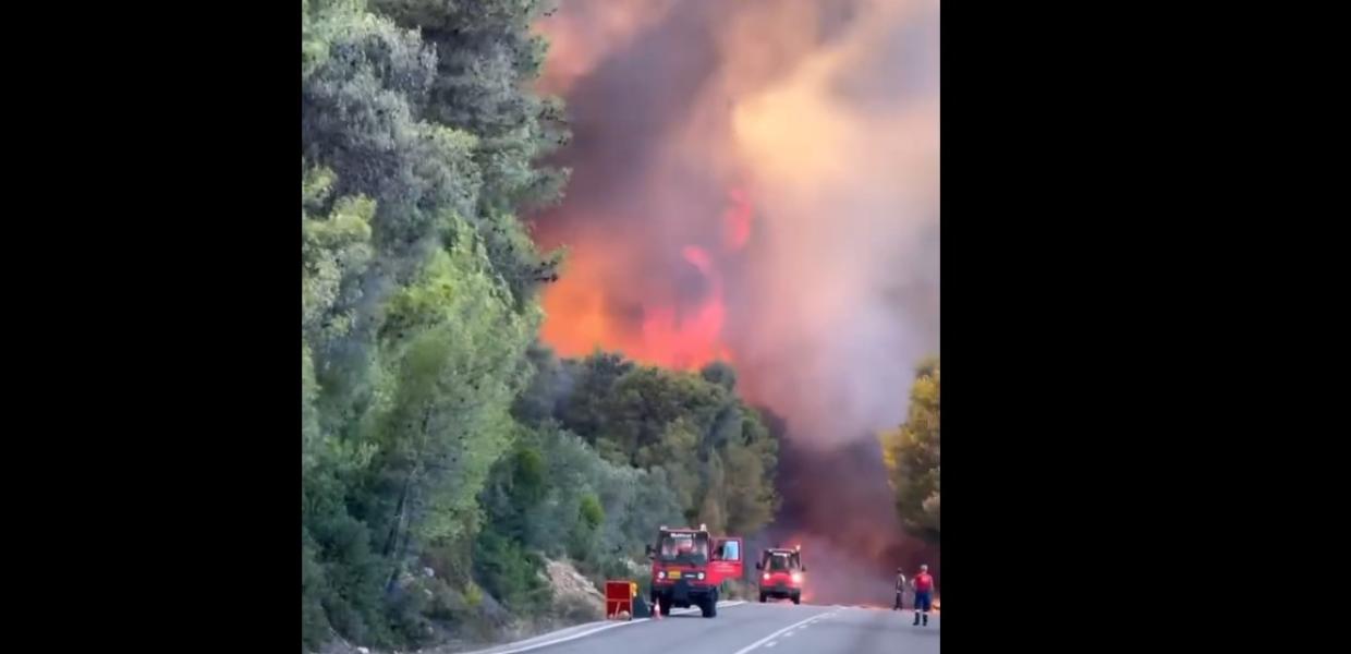Φωτιά στο Σοφικό
