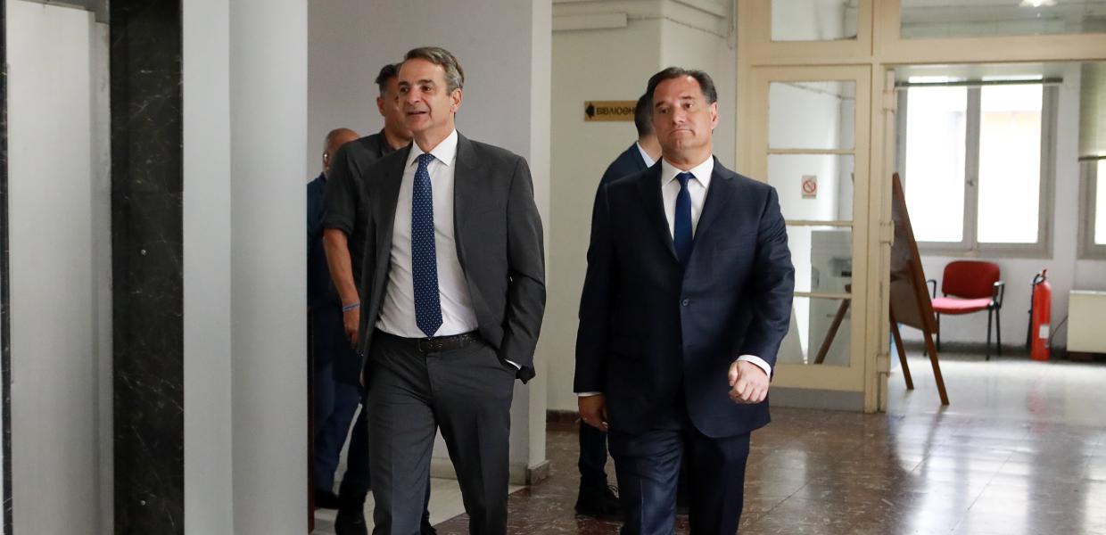Κυριάκος Μητσοτάκης και Άδωνις Γεωργιάδης