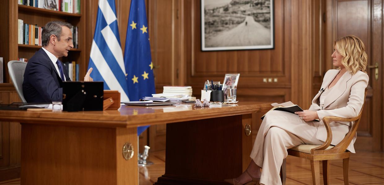 Κυριάκος Μητσοτάκης και Σίο Κοσιώνη