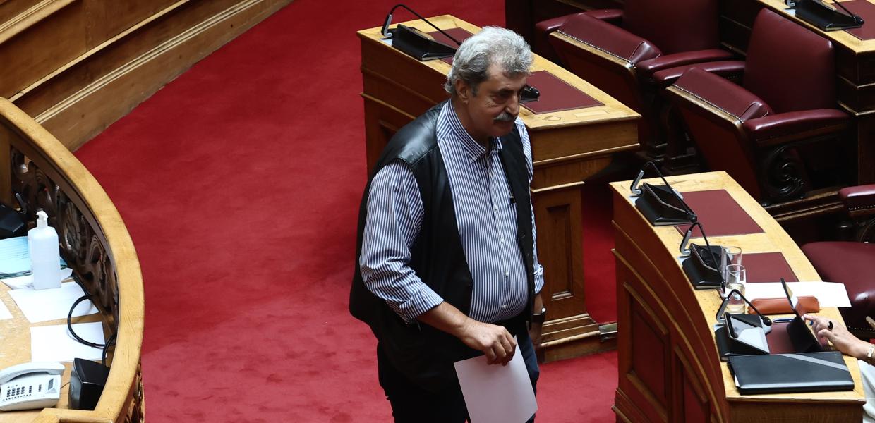 Ο Παύλος Πολάκης στη Βουλή