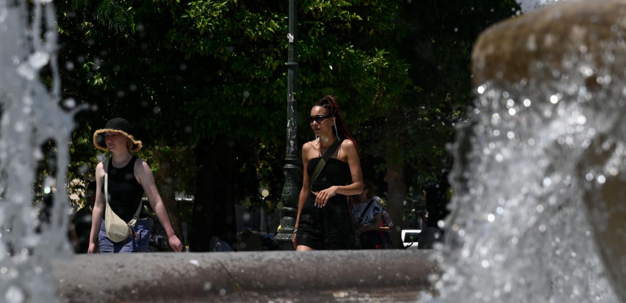 Συντριβάνι στο Σύνταγμα
