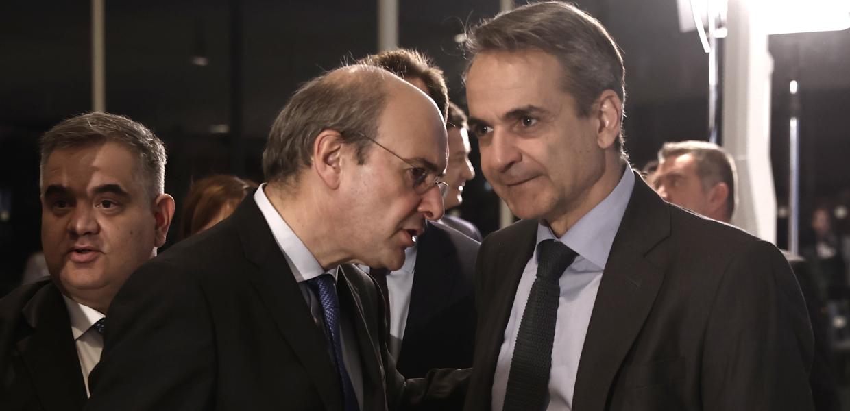 Κωστής Χατζηδάκης και Κυριάκος Μητσοτάκης