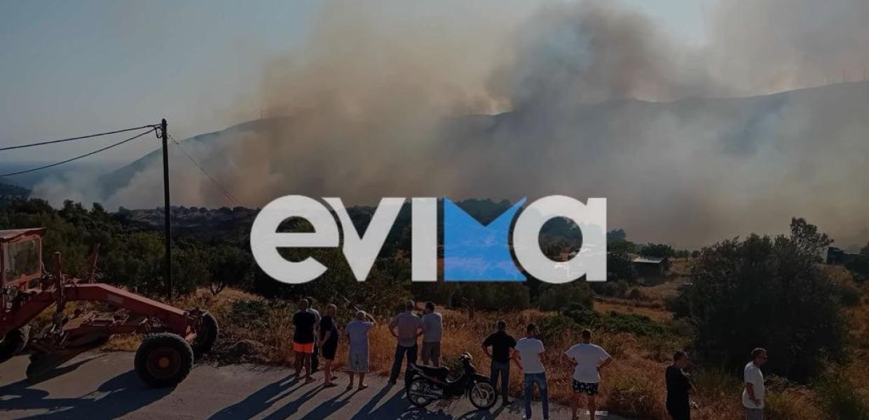 Φωτιά στην Εύβοια