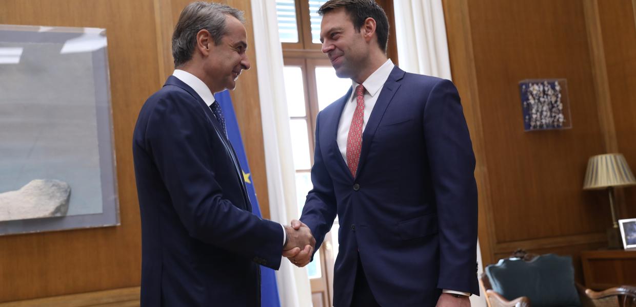 Κυριάκος Μητσοτάκης και Στέφανος Κασσελάκης