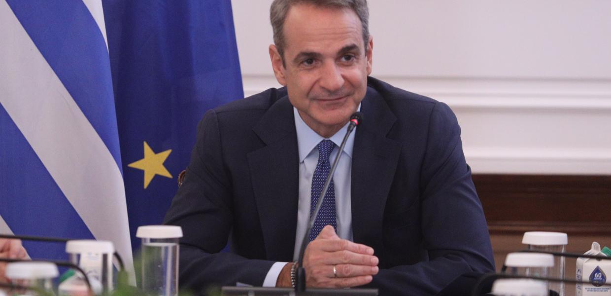 Ο πρωθυπουργός Κυριάκος Μητσοτάκης