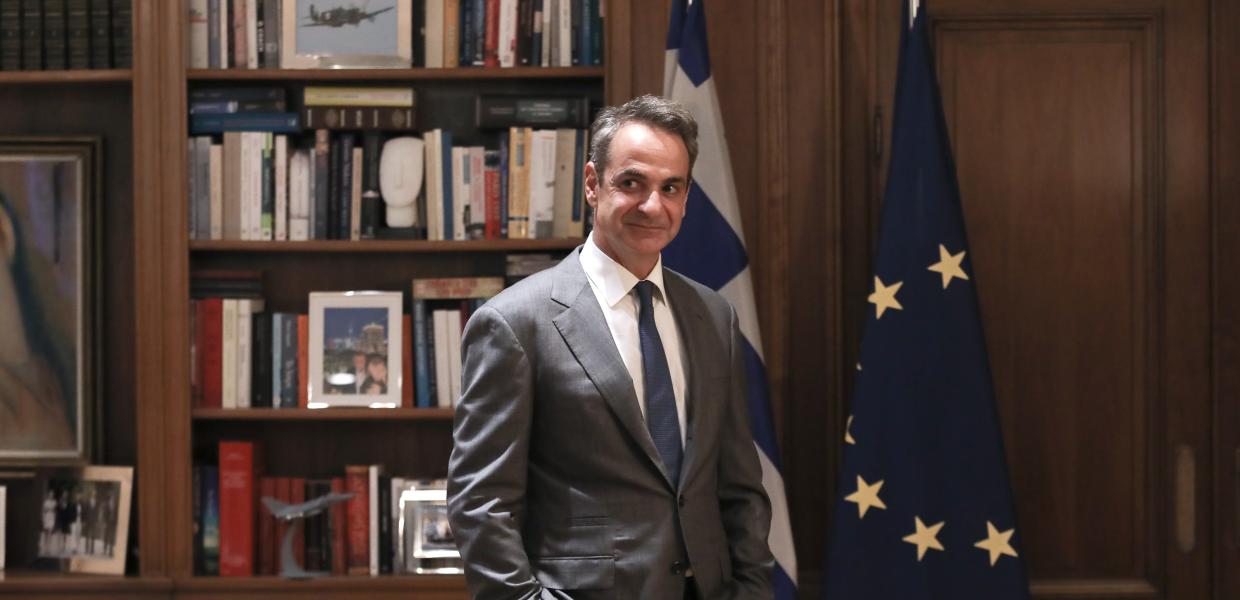 Ο πρωθυπουργός Κυριάκος Μητσοτάκης