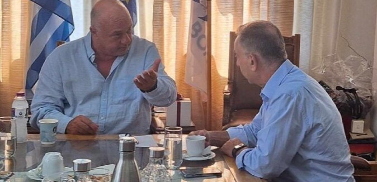 Ο Αχιλλέας Μπέος και ο Χρήστος Κέλλας