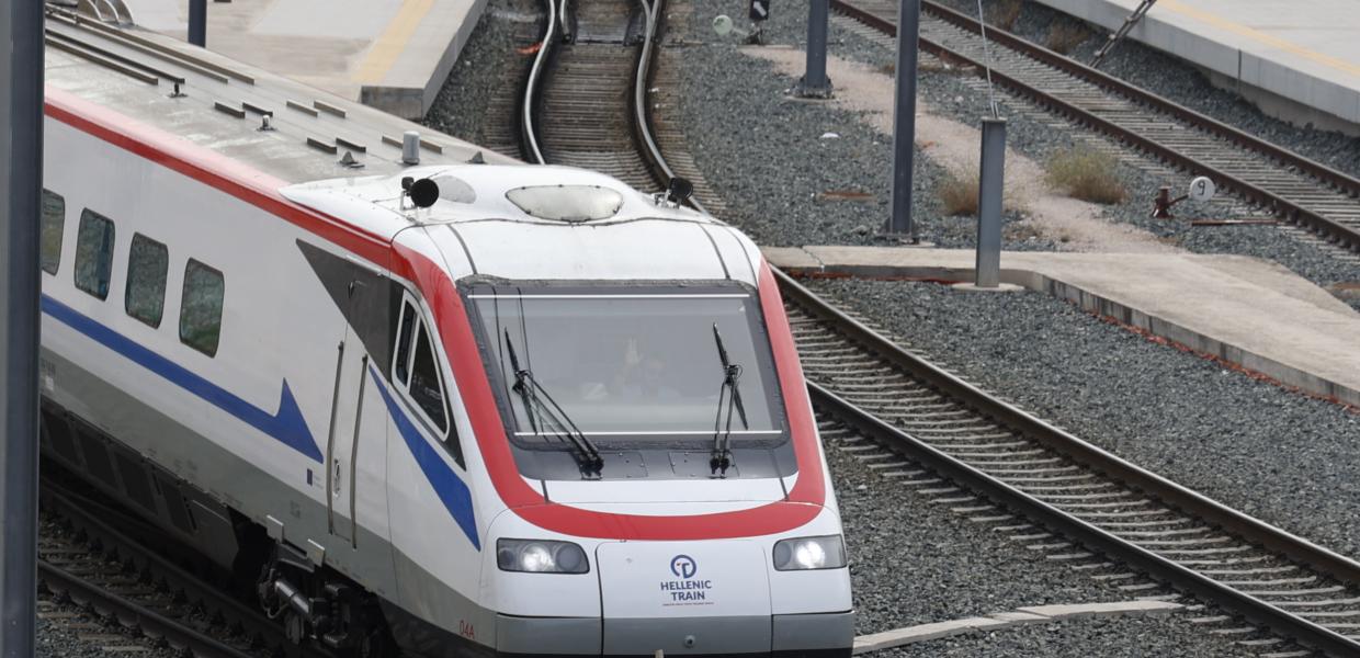 Hellenic Train τρένο