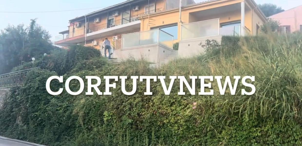 Το σπίτι όπου βρέθηκε νεκρός ο 68χρονος στην Κέρκυρα
