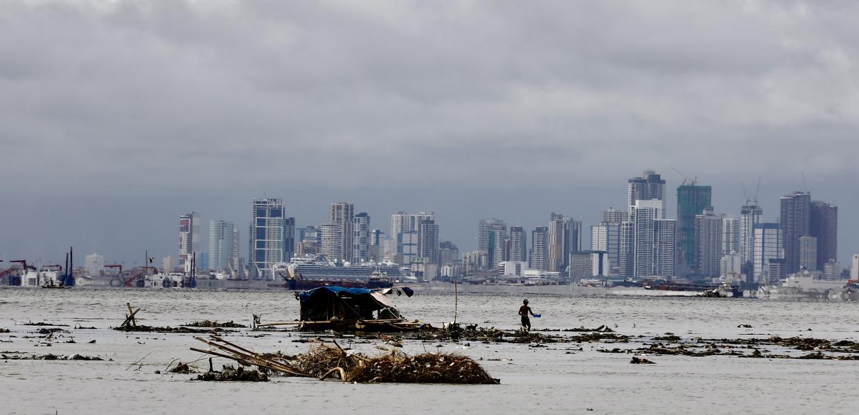 H πόλη Bacoor, επαρχία Cavite, περίπου 30 χιλιόμετρα νοτιοανατολικά της Μανίλα, Φιλιππίνες
