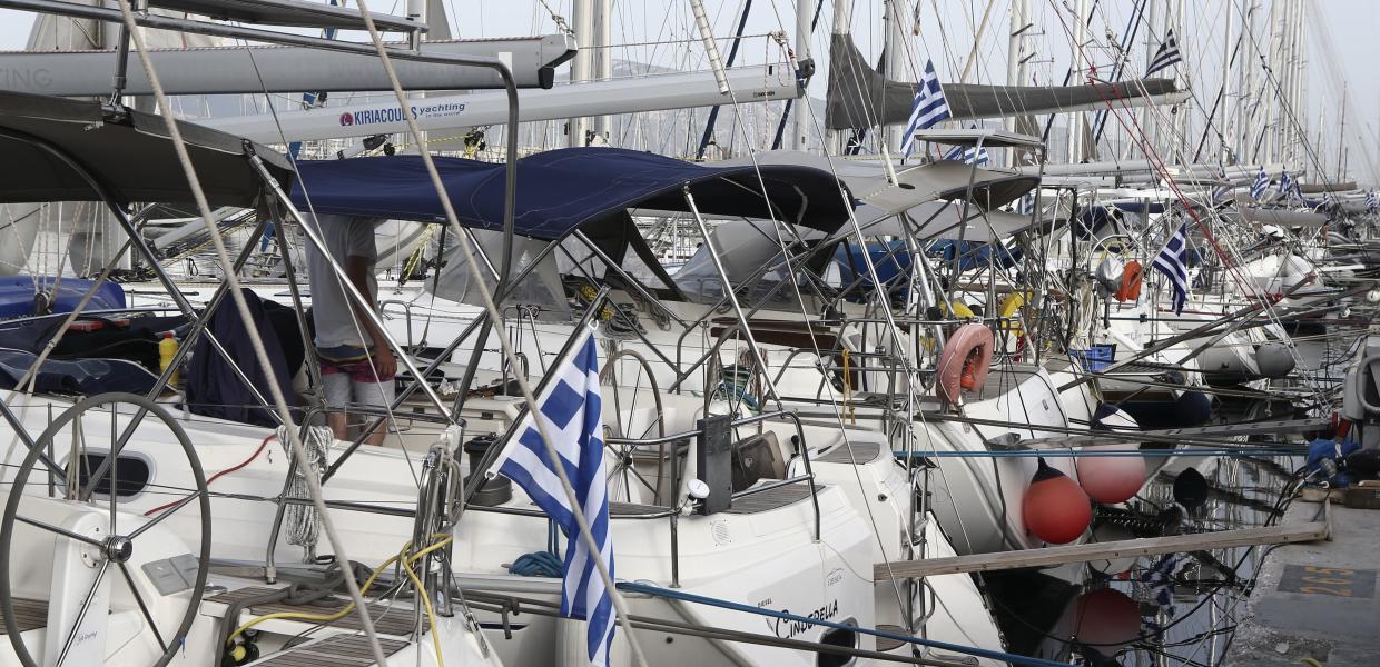 Σκάφη στη Μαρίνα Αλίμου